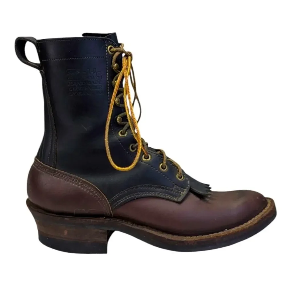 Nicks Contender Boots EUC Size 8.5A   S3868